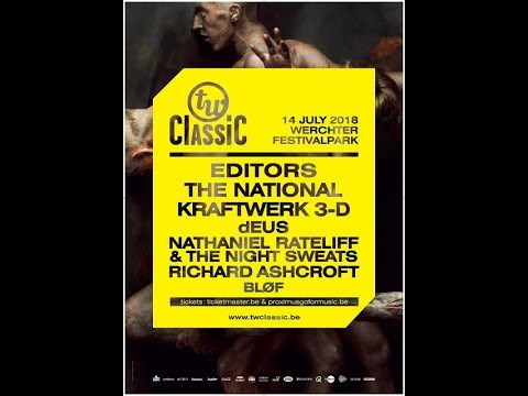 Editors - Werchter Classic 14th July 2018 Studio Brussel Broadcast
