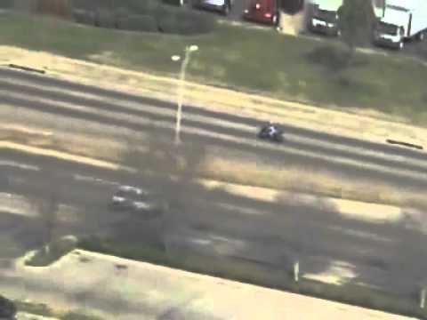 RAW FOOTAGE  Dallas Motorcycle Chase 2006