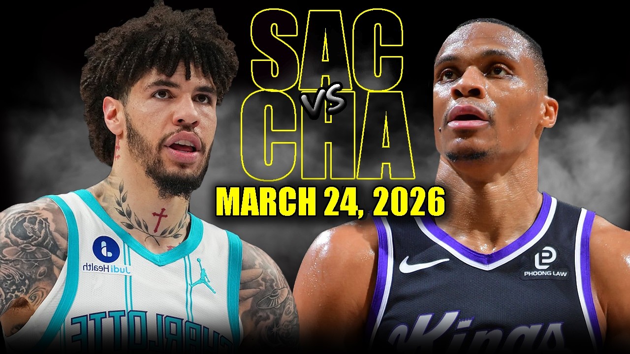 3월25일 샬럿 새크라멘토 NBA 하이라이트