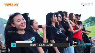 Download lagu BEBAS - ALL ARTIS Cek Sound | ADELLA Live ANYSTIC 2024 feat Dhehan pro audio mp3
