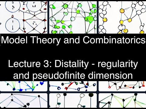 Model theory and combinatorics, Lecture 3 (Distality: regularity, pseudofinite dimension)