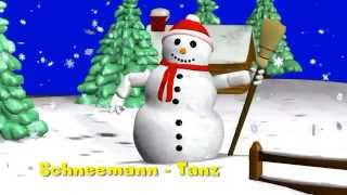 Schneemann - Tanz, Winterlied Schneemannlied, Winter Lied, Lieder Mix