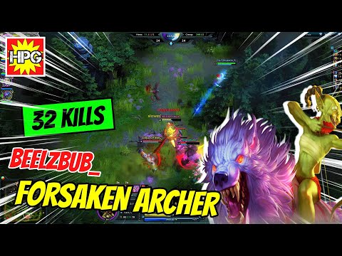 HON FORSAKEN ARCHER GAMEPLAY | Beelzbub_ | Diamond - CM