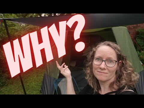 Oztrail Fast Frame 6 Tent RAIN TESTED AND MAJOR PROBLEM REVEALED