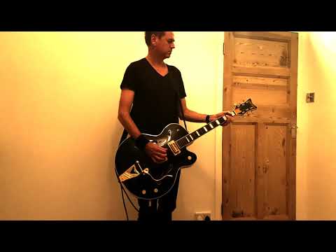 Dawnrazor Guitar Instrumental Cover - Fields Of The Nephilim Live Rare Demo Gretsch Falcon Boss Gt-6