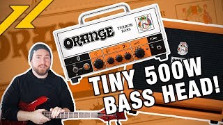 Video thumbnail for ORANGE AMPS Terror Bass Amp and OBC112 Bass Cab Review | GEAR GODS by Trey Xavier