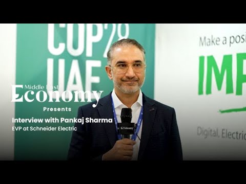COP28: Interview with Pankaj Sharma, executive vice president at Schneider Electric