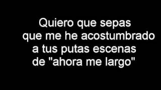 (LETRA) Pesadilla en el parque de atracciones -  LOS PLANETAS