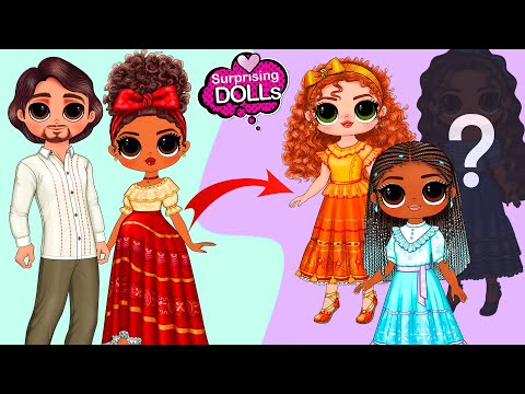 Encanto: What would Dolores and Mariano Kids Look Like??- DIY Paper Dolls & Crafts