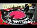 50 LPG SAVINGS Infrared Ceramic Gas Stove Review Cooking Test Vs Regular Gas Stove