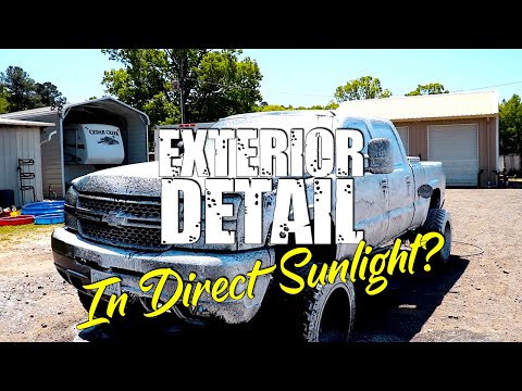 Detailing In Direct Sun? #detailingtips #mobiledetailing