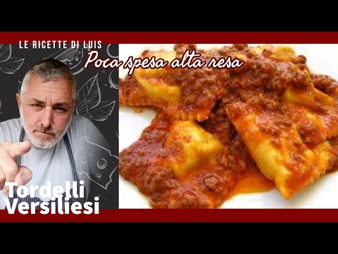 TORDELLI VERSILIESI RICETTA ORIGINALE