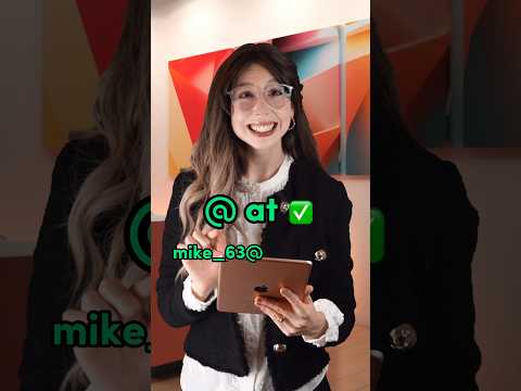 Learn English: 📧E-mail address in English #english #ingles #learnenglish