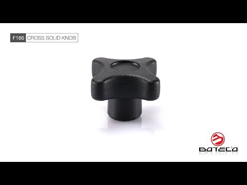 VOLANTINO A CROCE  CON INSERTO FILETTATO CIECO – F186