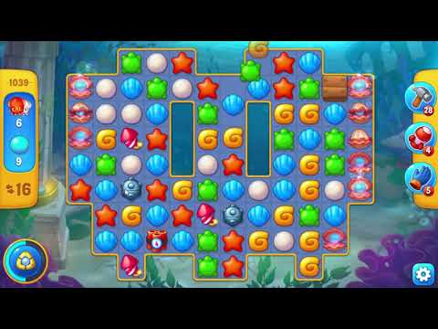 Fishdom 1039 Level - NO BooSTERS