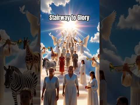 The Stairway to Heaven😇#heaven #angels #jesus
