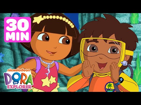 Dora & Diego's Rescue Adventures! ????‍♀️ 30 Minutes | Dora the Explorer