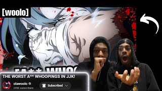 THE WORST A** WHOOPINGS IN JJK! | Reaction!