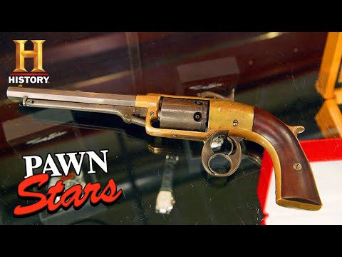 Pawn Stars: RARE REVOLVER, Rapid Fire Negotiation (Season 17) | History