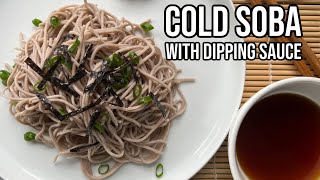 🍜 Cold Soba Noodles with Dipping Sauce (Zaru Soba) Recipe in 10 Minutes - Vegetarian | Rack of Lam