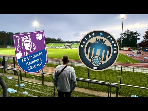 FC Eintracht Bamberg 2010 vs. Delay Sports Berlin | Oberliga-Niveau? | Stadt- und Stadionvlog 2025