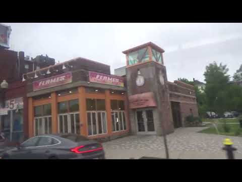 MBTA Route 23 Bus Ride Ruggles-Ashmont