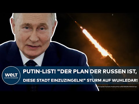 UKRAINE-KRIEG: Putin-List! "Der Plan der Russen ist, diese Stadt einzuzingeln!" Sturm auf Wuhledar!