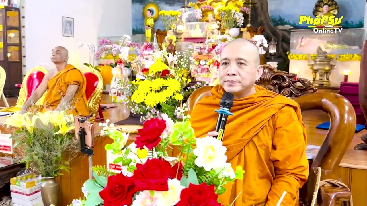 Thượng toạ Thích Chánh Định thuyết giảng tại khoá tu Vu lan Báo hiếu PL.2568 Chùa Tam Bảo TP Đà Nẵng