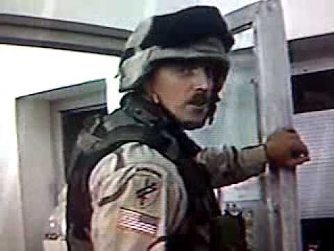 Tom Brousseau in Baghdad Iraq in 2003