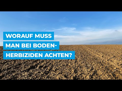 Worauf muss man bei Bodenherbiziden achten?