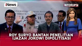 Download lagu Rismon Tak Suka Penelitian Ijazah Jokowi Dipolitisasi, Roy Suryo: Bohong Besar | Interupsi 2/4 mp3