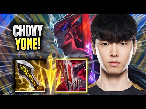CHOVY IS SO CLEAN WITH YONE! - GEN Chovy Plays Yone MID vs Zoe! | Season 2022