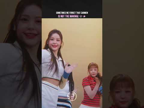 sometimes we forget that Carmen is not the Maknae 💎✨ | Hearts2Hearts RUDE! performance focus fancam