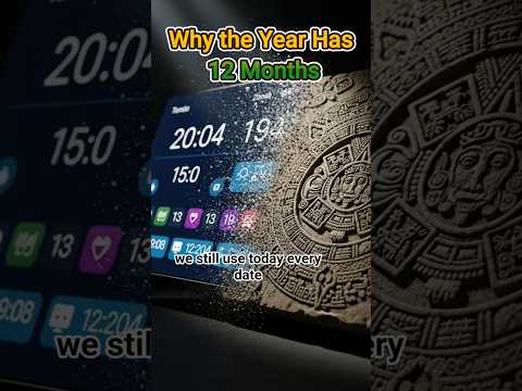 Why The YEAR Has 12 Months #ancientsecretsvision #historyshorts #timemysteries
