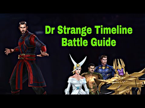 Dr Strange T3 With Latest Uniform Timeline Battle Gameplay Showcase 2022 - Marvel Future Fight