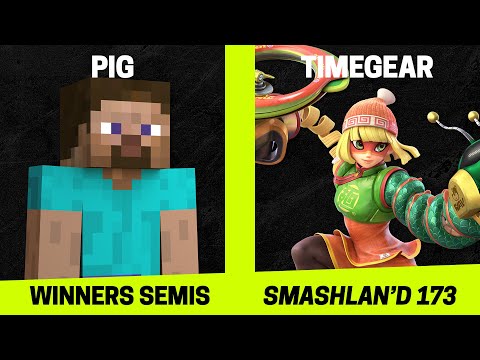 SmashLAN'd 174 Winners Semis - Pig vs TimeGear - SSBU Smash Ultimate Tournament