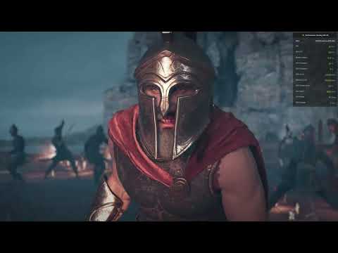 Assassin's Creed Odyssey - RTX 4090 4K Max Settings Benchmark Gameplay