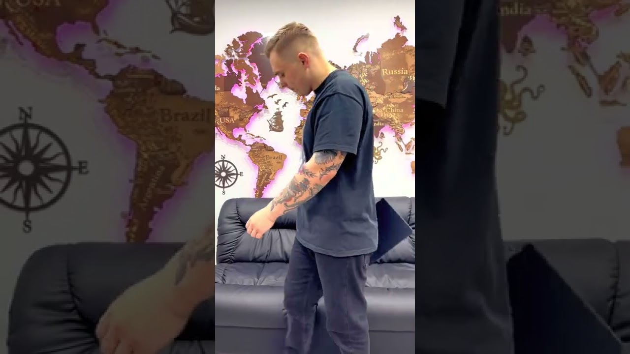 3D LED Wooden World Map Perfect World with acrylic - Cypress