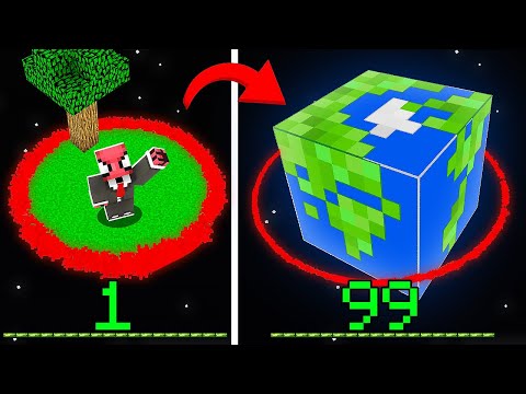 TEK DÜNYADA HAYATTA KALMAK - Minecraft