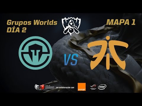 IMMORTALS VS FNATIC - GRUPOS - WORLDS 2017 - DÍA 2