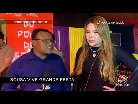 🎉 AMANDA SILVEIRA DESTACA O SUCESSO DO SÃO JULHO 2026 E AS CONQUISTAS DE SOUSA EM PARCERIA COM A GE