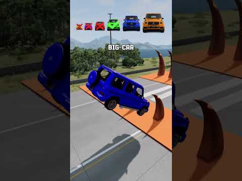 Big & Small Cars vs Big & Small Spikes