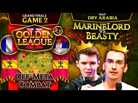 ⭐Beastyqt vs MarineLorD G2 - Golden League II - Off-Meta Combat