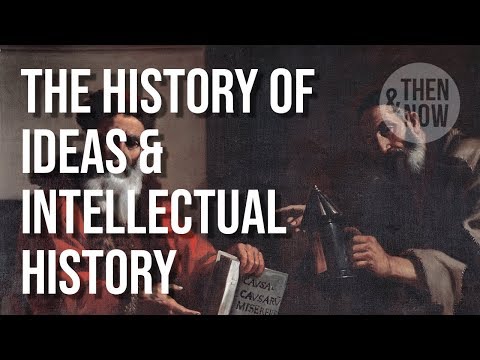 The History of Philosophy, History of Ideas & Intellectual History