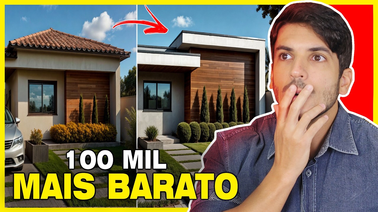 HOW MUCH DOES IT COST TO BUILD A HOUSE? HOW TO BUILD 100 THOUSAND REAIS CHEAPER
