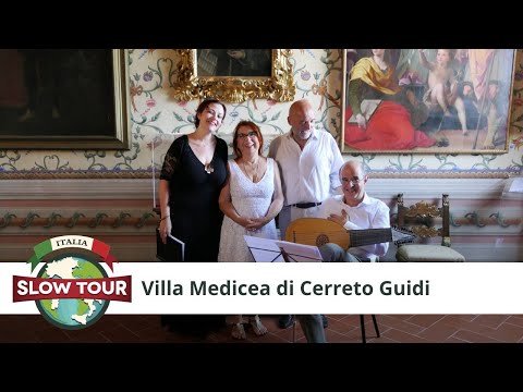 Syusy Blady among the Medici Villas of Tuscany: Villa Medicea di Cerreto Guidi | Italia Slow Tour