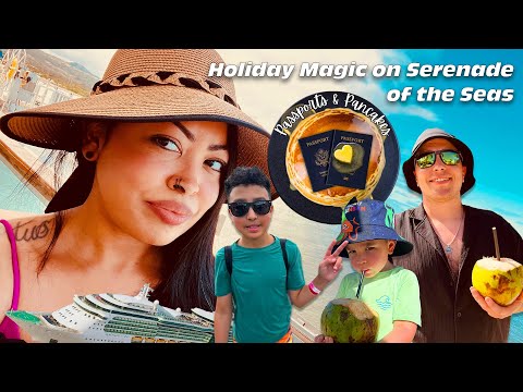 Thumbnail for Holiday magic on Royal Caribbean Serenade of the Seas. Partial ship tour