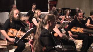 Nyckelharpa Orchestra ENCORE Da Pacem Domino by Didier Francois - Bertinoro 10-8 2013
