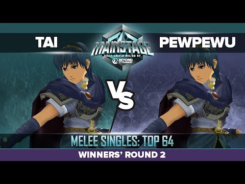 Tai vs PewPewU - Winners' Round 2: Melee Singles Top 64 - Mainstage | Marth vs Marth