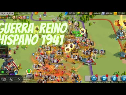 Guerra en 1941 Reino Hispano Apertura de Pasos lvl 4 KvK - RISE OF KINGDOMS EN ESPAÑOL